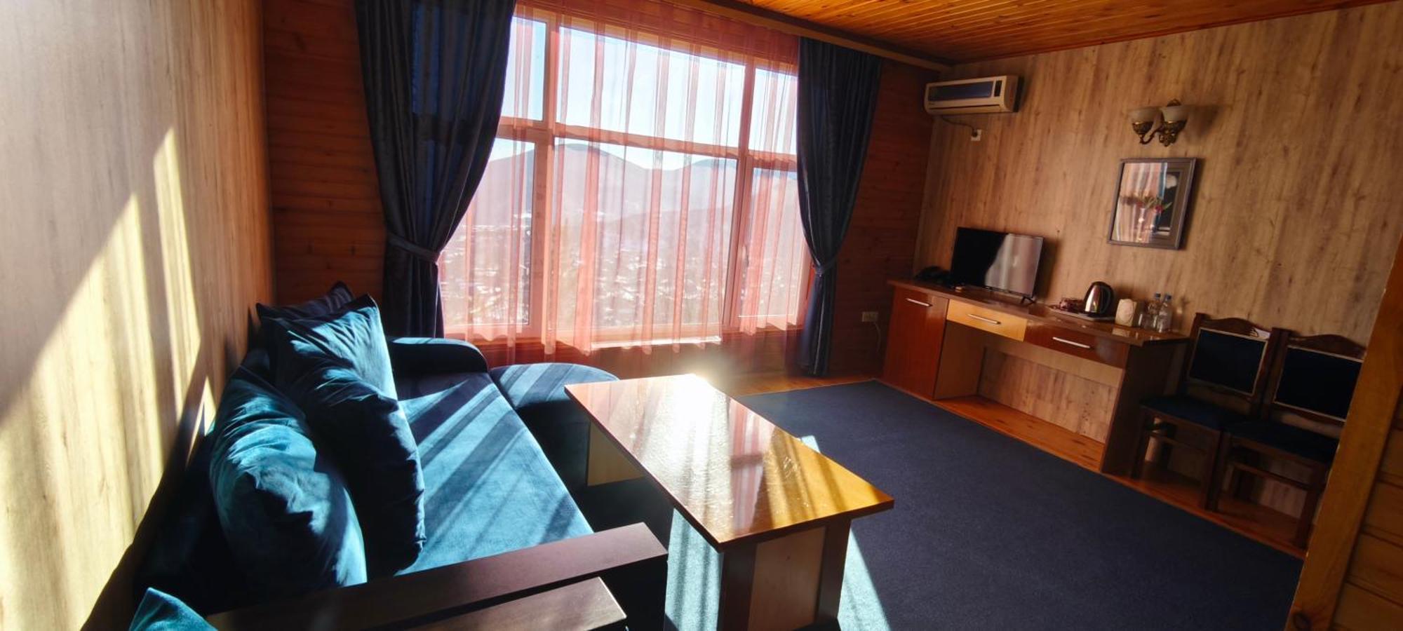 Kungut Hotel & Restaurant Şǝki Buitenkant foto